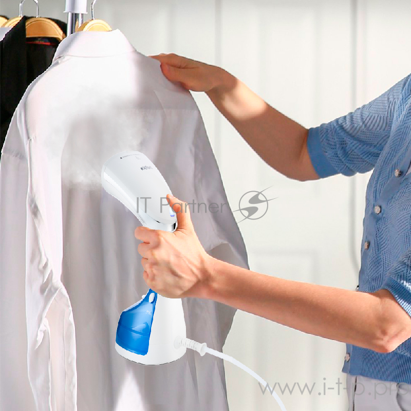 Ручной отпариватель Kitfort КТ-971 Мощность 1370–1630 Вт.Ёмкость бойлера 0,25 л.