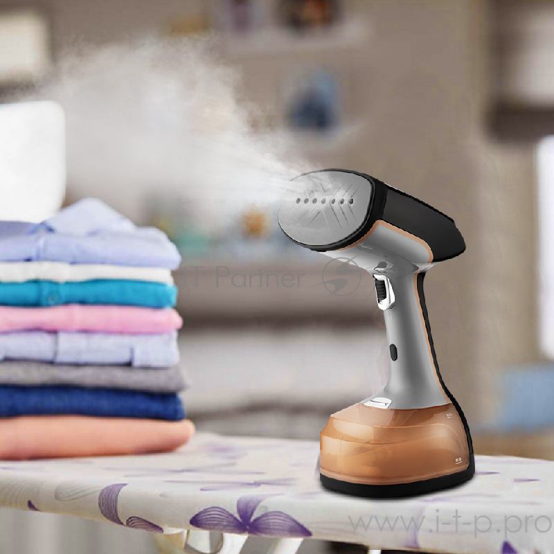 Ручной отпариватель Kitfort КТ-973 Мощность 1370–1630 Вт.Ёмкость бойлера 0,23 л.