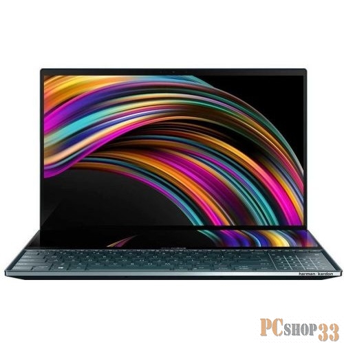 Ноутбук Asus ZenBook Pro Duo UX581LV-H2025R Core i9 10980HK/32Gb/SSD1Tb/NVIDIA GeForce RTX 2060 6Gb/15.6/OLED/Touch/UHD (3840x2160)/Windows 10 Profe