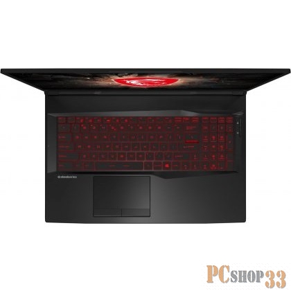 Ноутбук MSI GL75 Leopard 10SCSR-046XRU Core i5 10300H/8Gb/1Tb/SSD256Gb/NVIDIA GeForce GTX 1650 Ti 4Gb/17.3/FHD (1920x1080)/Free DOS/black/WiFi/BT/Ca