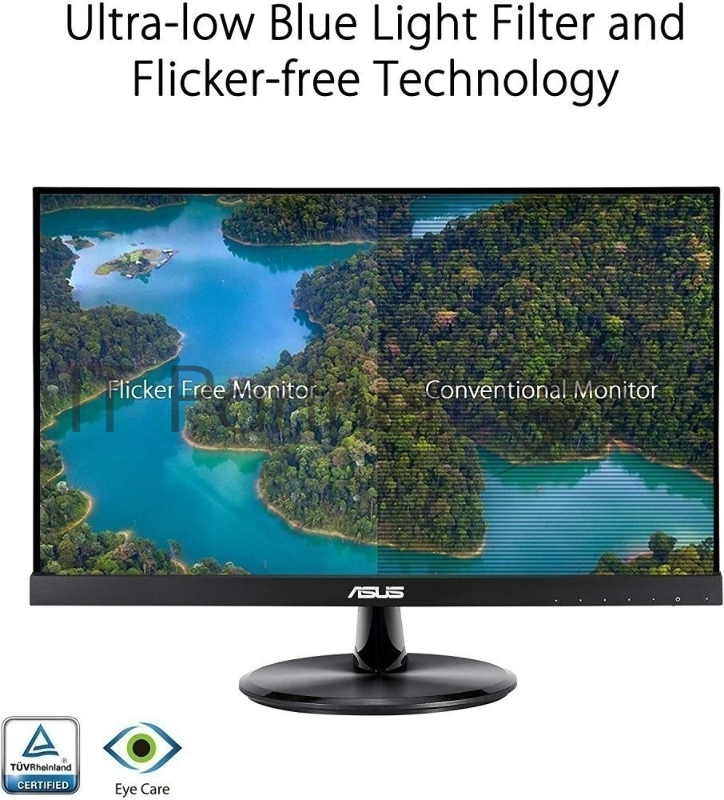 Монитор Asus 21.5 VP229HE черный IPS LED 16:9 HDMI матовая 250cd 178гр/178гр 1920x1080 D-Sub FHD 2.86кг