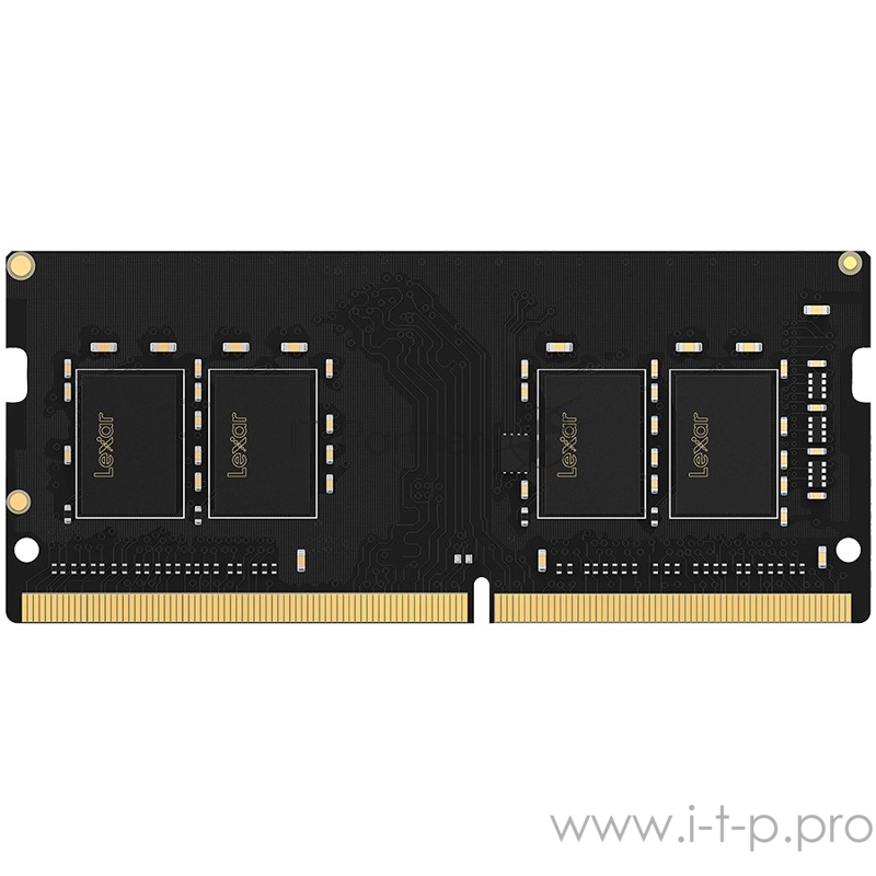 Оперативная память LEXAR DDR4 16GB 260 PIN SO-DIMM 2666Mbps, CL19, 1.2V