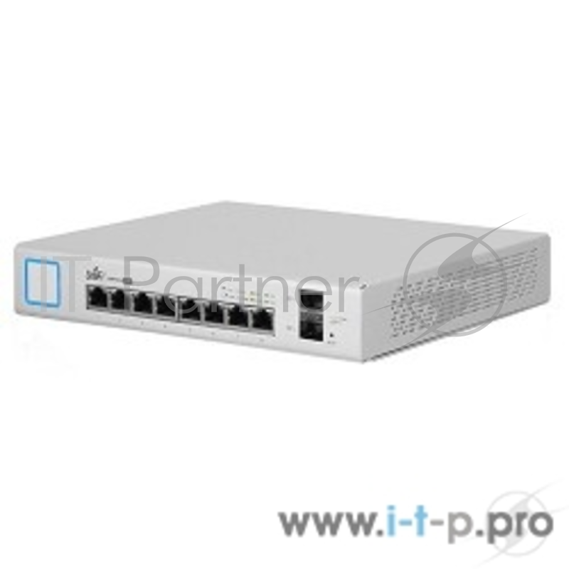 Сетевое оборудование UBIQUITI US-8-150W Коммутатор 2х SFP, 8х Gigabit RJ45