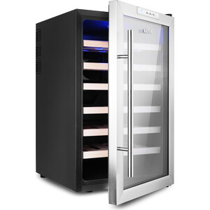 Винный шкаф Kitfort КТ-2410 черный (однокамерный)