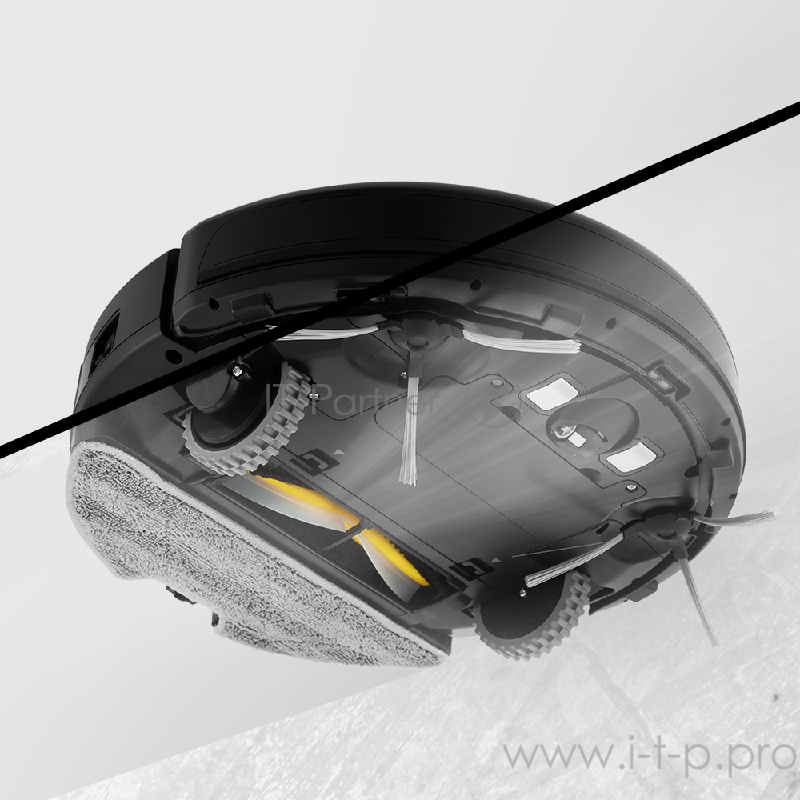 Пылесос-робот Kitfort КТ-566 25Вт черный