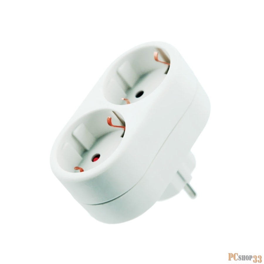 Бытовые удлинители СТАРТ (4670012297710) Переходник с евро-вилки на отечественную вилку. С/АДАПТЕР 1/1/ПУ10/16-002 /120