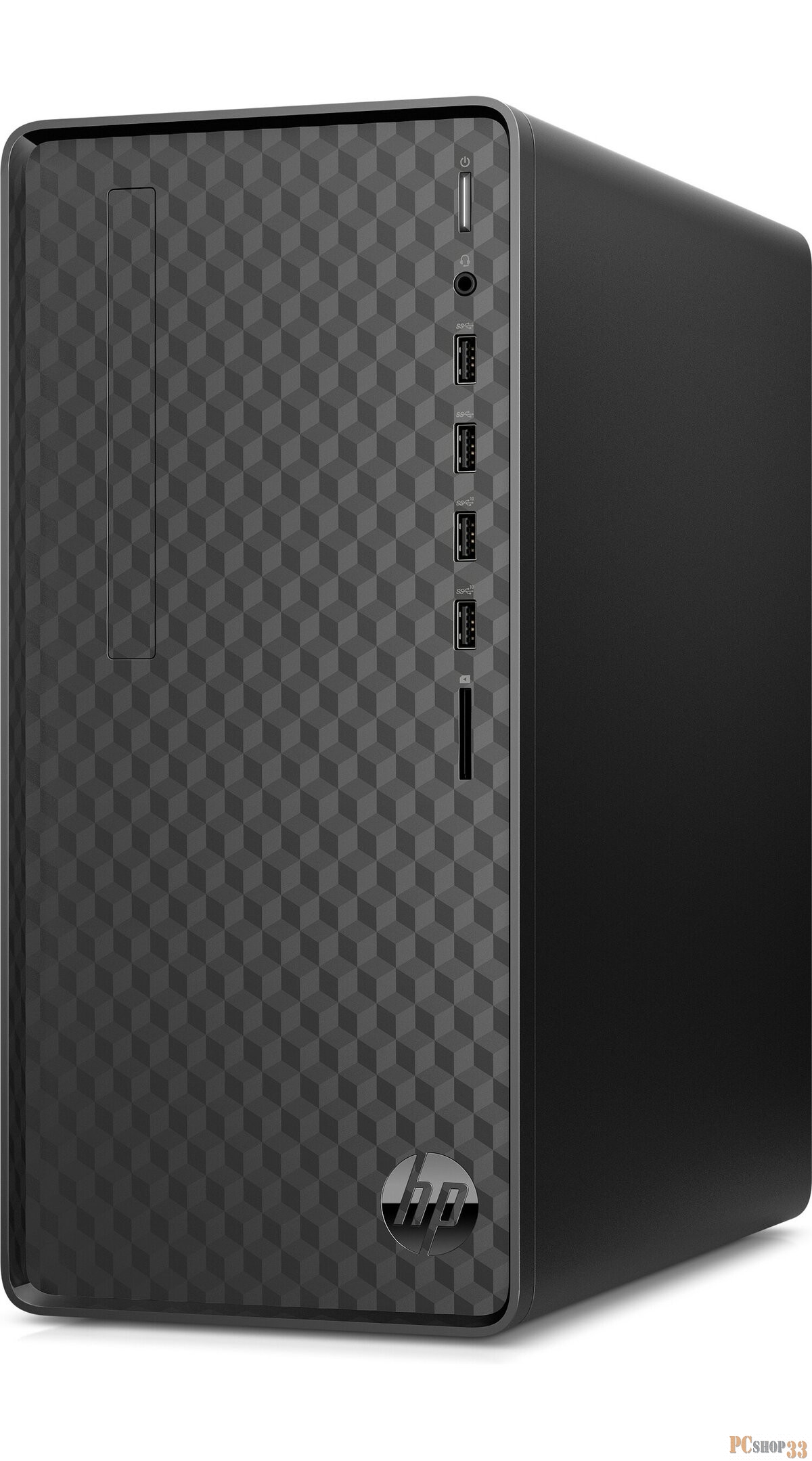 ПК HP M01-F1009ur i5 10400F (2.9)/4Gb/SSD256Gb/RX 5500 4Gb/CR/Free DOS 3.0/GbitEth/WiFi/BT/400W/черный