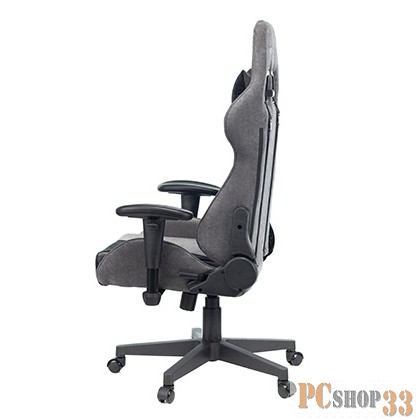 Кресло игровое Бюрократ VIKING X серый/черный