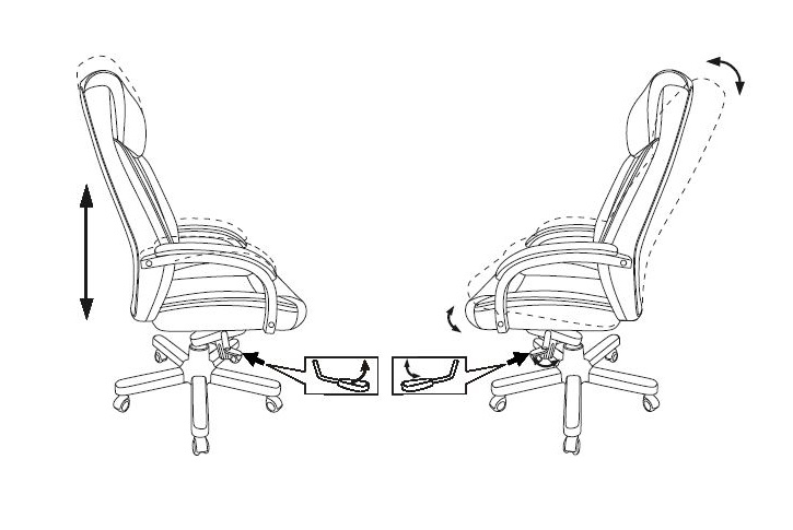 Кресло руководителя Бюрократ T-9922WALNUT светло-коричневый Leather Eichel кожа крестовина дерево