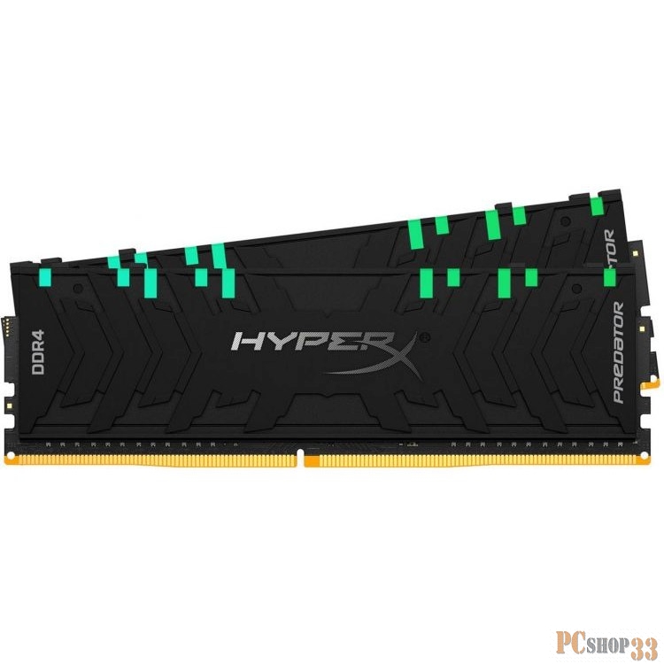 Оперативная память Kingston DRAM 16GB 4000MHz DDR4 CL19 DIMM (Kit of 2) XMP HyperX Predator RGB
