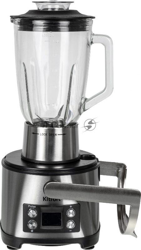 Кухонный комбайн Kitfort KT-1395 800Вт серебристый/черный