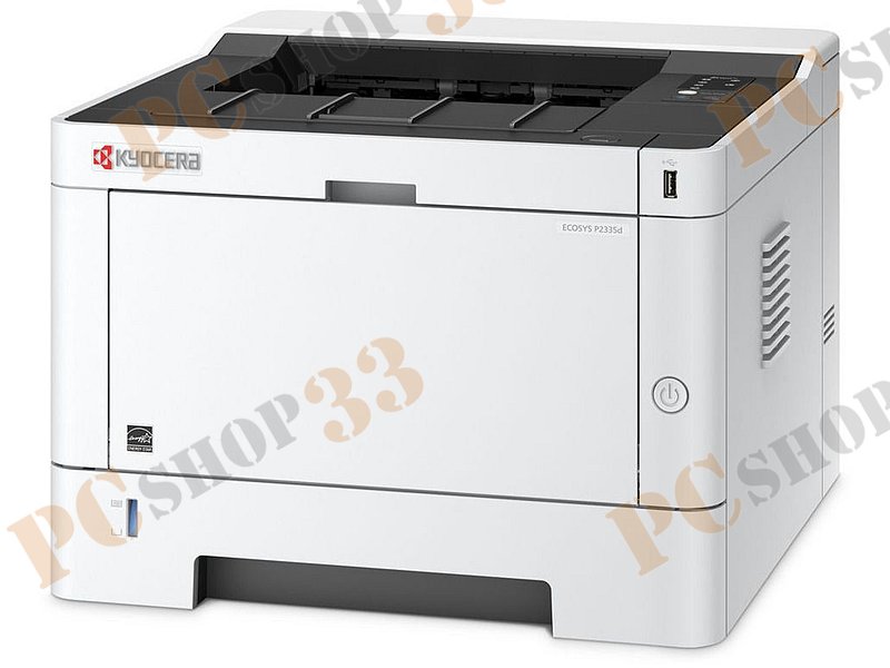 Лазерный принтер Kyocera ECOSYS P2335d A4, 1200x1200dpi, бело-черный (USB2.0)