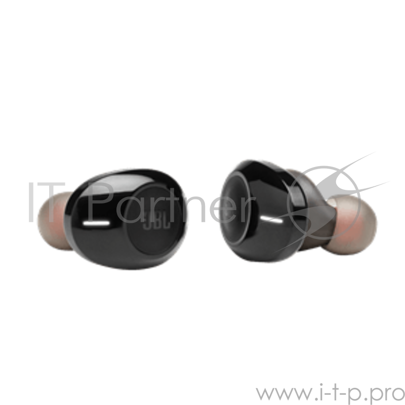 Наушники JBL Беспроводные внутриканальные наушники JBLT120TWSBLKAM, черный