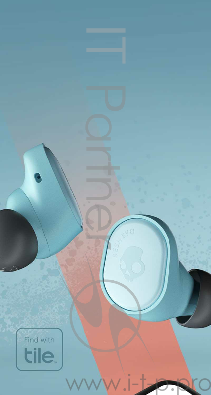 Наушники Skullcandy TWS беспроводные внутриканальные SESH BOOST TRUE WIRELESS IN-EAR, синие
