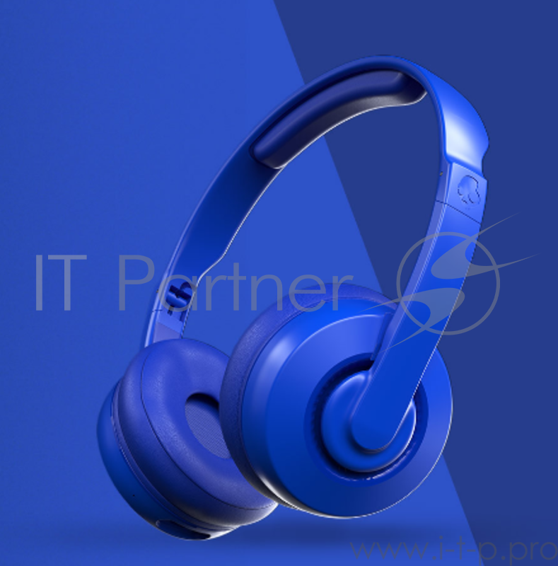 Наушники Skullcandy Наушники беспроводные накладные CASSETTE WIRELESS ON-EAR, синие