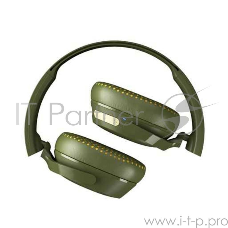 Наушники Skullcandy Наушники беспроводные накладные RIFF WIRELESS ON-EAR, желто-оливковые
