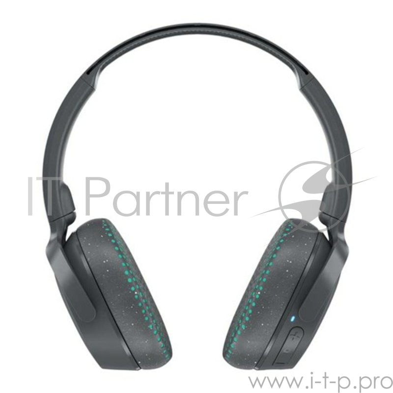 Наушники Skullcandy беспроводные накладные RIFF WIRELESS ON-EAR, серо-бирюзовые в крапинку