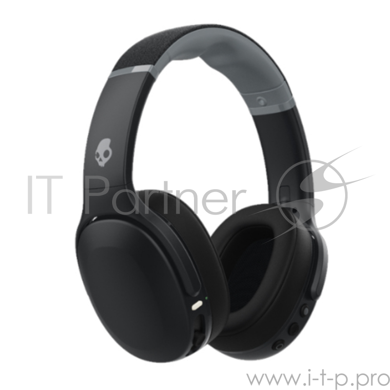 Наушники Skullcandy беспроводные полноразмерные CRUSHER EVO WIRELESS OVER-EAR, черные