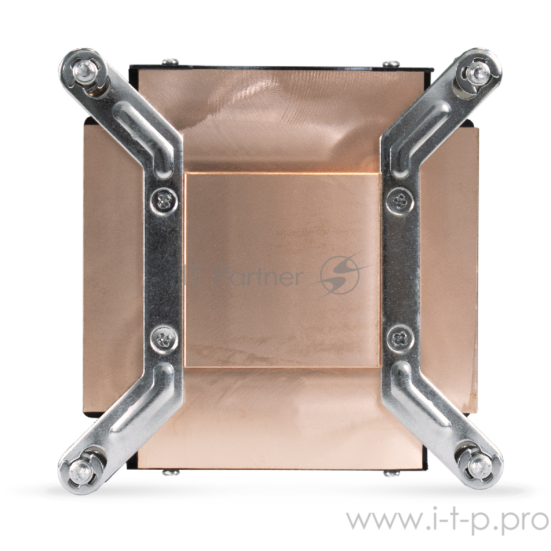 Кулер ExeGate EX286161RUS ESNK-0049.PWM.1U.2011/66.Cu (Медный, 1U, socket LGA2011/2066, TDP 115W, Fan 75mm, PWM, 2000-5000RPM, 2 ball bearing, 4pin, 46-54db, ресурс 70000 часов, 345г, на винтах, с термопастой, Retail box)