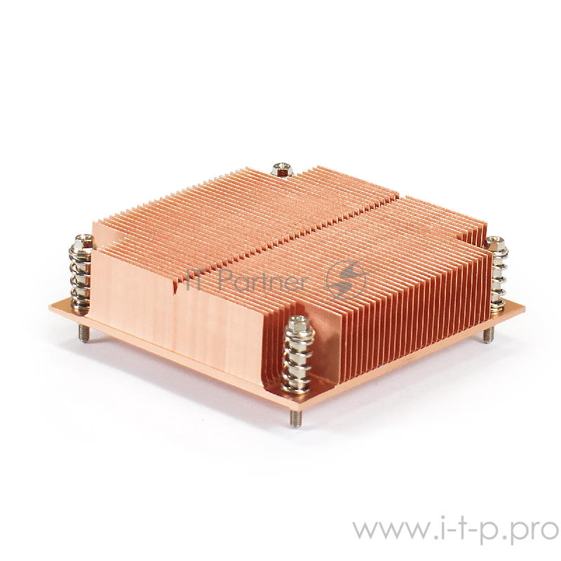 Радиатор для процессора ExeGate EX286163RUS ESNK-0047.1U.2011/2066.Cu (Медный, socket LGA2011/2066, TDP 100W, 435г, на винтах, с термопастой, Retail box)