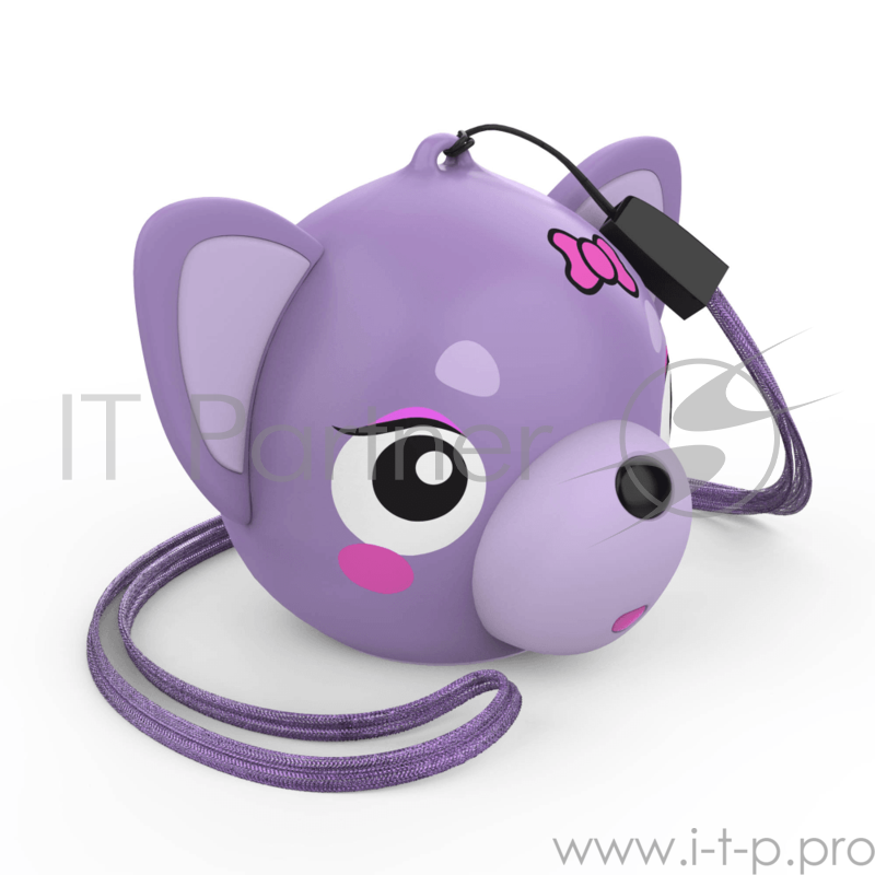 Акустическая система HIPER Портативная акустическая система Bluetooth Speaker HIPER ZOO Music Eddy, Слоненок