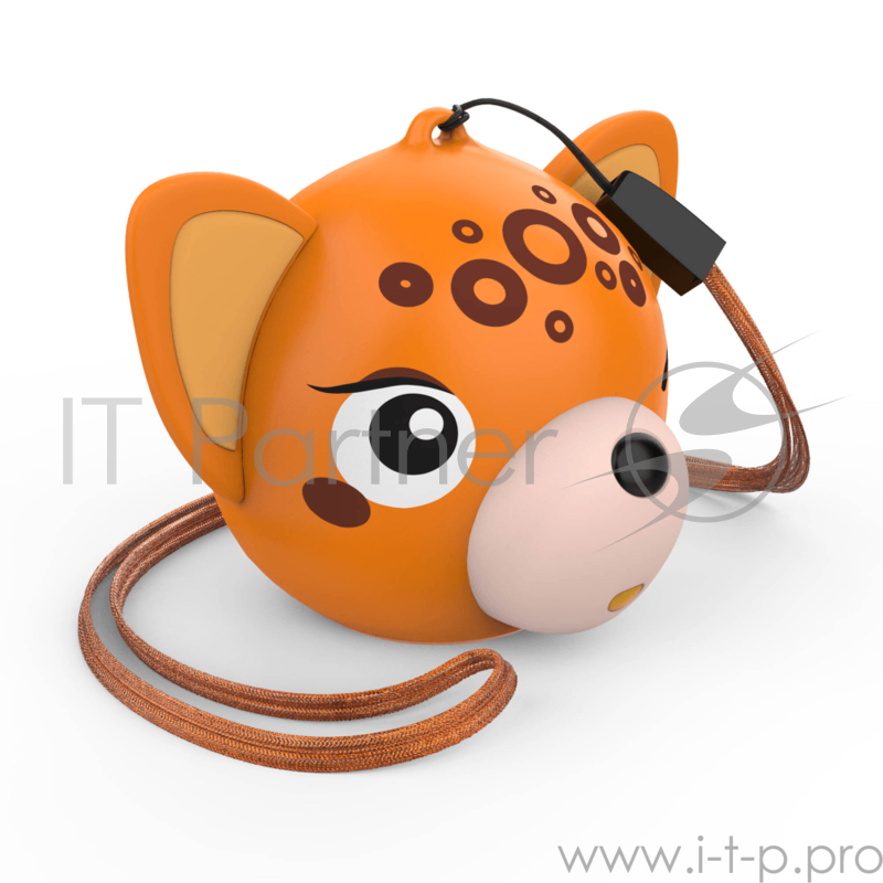 Акустическая система HIPER Портативная акустическая система Bluetooth Speaker HIPER ZOO Music Leo, Леопард