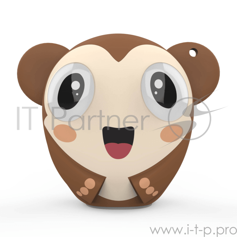 Акустическая система HIPER Портативная акустическая система Bluetooth Speaker HIPER ZOO Music Mico, Обезьянка