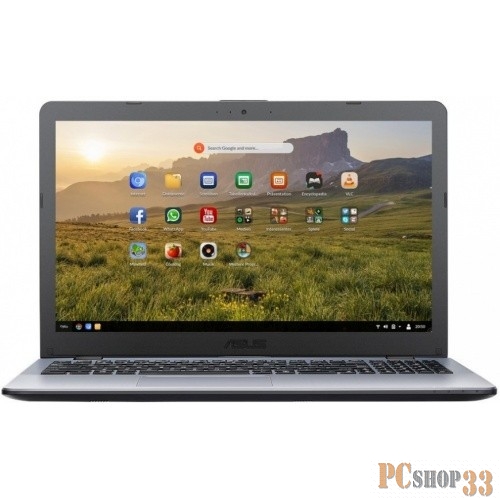 Ноутбук ASUS X542UF-DM071T VivoBook (Core i5 8250U-1.60ГГц, 8ГБ, 1ТБ, GFMX130, LAN, WiFi, BT, WebCam, 15.6 1920x1080, W10 H), серый