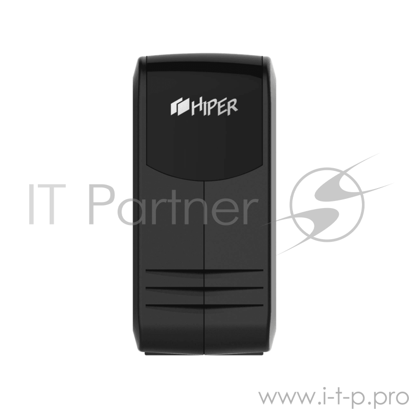 Блок питания HIPER ИБП HIPER OFFICE-600, Standby, 600ВА(360Вт), 3 розетки Schuko, USB-порт, чёрный
