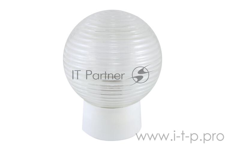 Светильник НББ 64-60-025 УХЛ4 60Вт E27 IP21 шар стекло Кольца/прямое основание | SQ0314-0005 | TDM