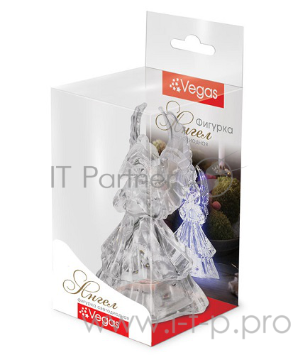 Фигурка VEGAS 55053 Ангел, светодиодная (в уп. 60 шт)