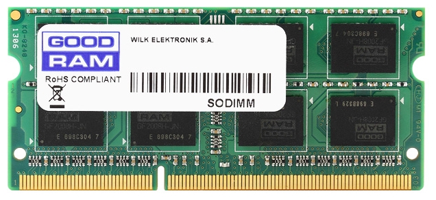 Память SO-DIMM DDR3 GOODRAM 4Gb 1600MHz (GR1600S3V64L11S/4G)