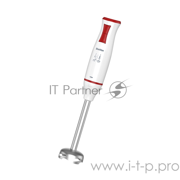 Блендер Blackton Bt HB721SS Белый-КрасныйМакс. мощность 700 Вт, 2 скорости, Объем мерного стакана 700 мл, Импульсный режим работы, Материал погружной части - Нержавеющая сталь, Материал лезвия - Нержавеющая сталь, Напряжение, частота тока - 220-240В,