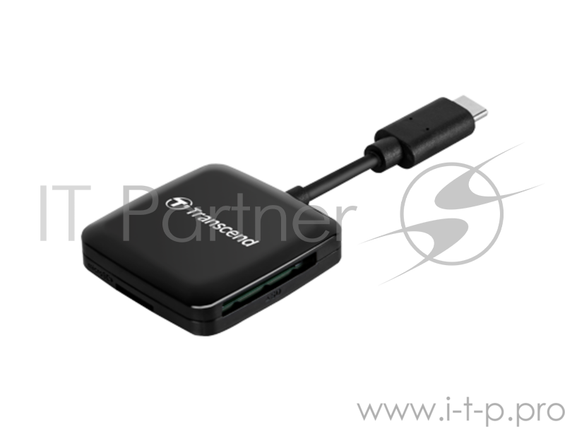 Считыватель карты памяти Transcend Карт ридер Transcend RDC3 USB Type-C (USB 3.2 Gen 1) / SD / MicroSD