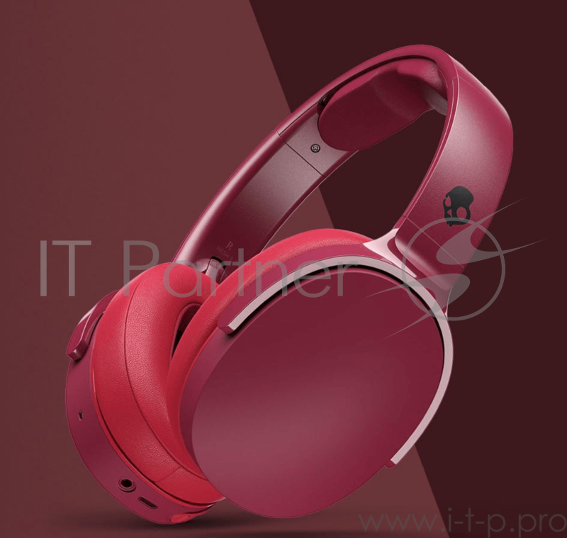 Наушники Skullcandy беспроводные полноразмерные HESH 3 WIRELESS OVER-EAR, черно-красные