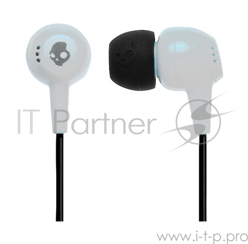 Наушники Skullcandy проводные внутриканальные без микрофона JIB IN-EAR W/O MIC, белые