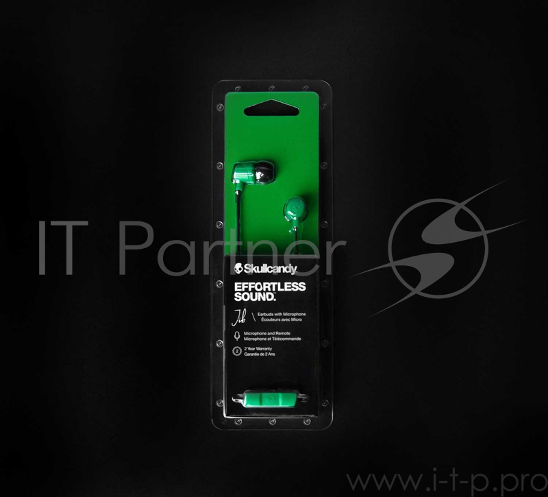 Наушники Skullcandy проводные внутриканальные с микрофоном JIB IN-EAR W/O MIC, черные