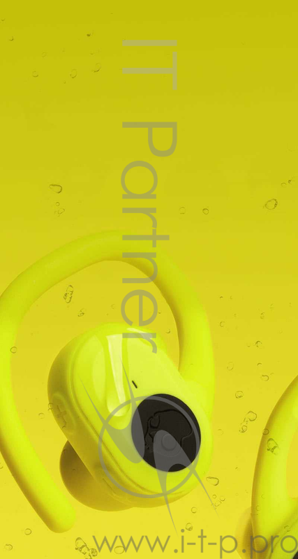 Наушники Skullcandy спортивные беспроводные вкладыши PUSH ULTRA TRUE WIRELESS IN-EAR, желтые