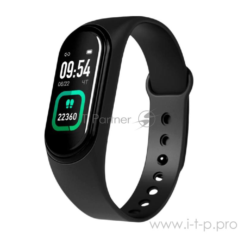Фитнес-браслет BAND HEART RATE BLACK G-SM09BLK GEOZON