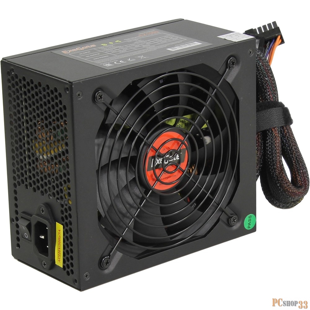 Блок питания Exegate EX272353RUS Блок питания 1000W Exegate EX1000 mining edition RTL, ATX, black, APFC, 14cm, 24p+2*(4+4)p, 4*PCI-E