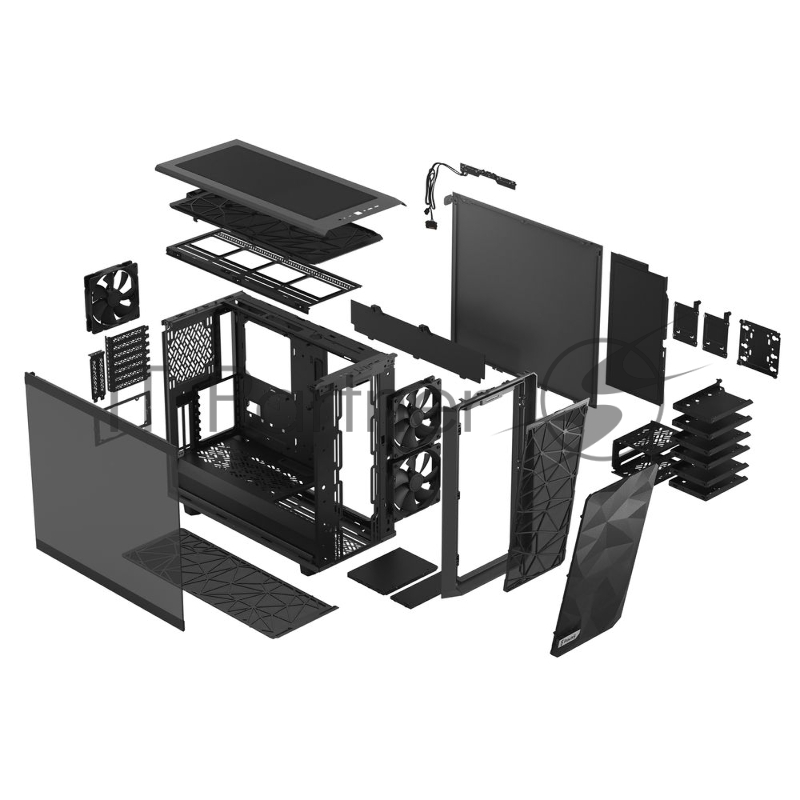 Корпус Fractal Design MESHIFY 2 GRAY - TG / FD-C-MES2A-04