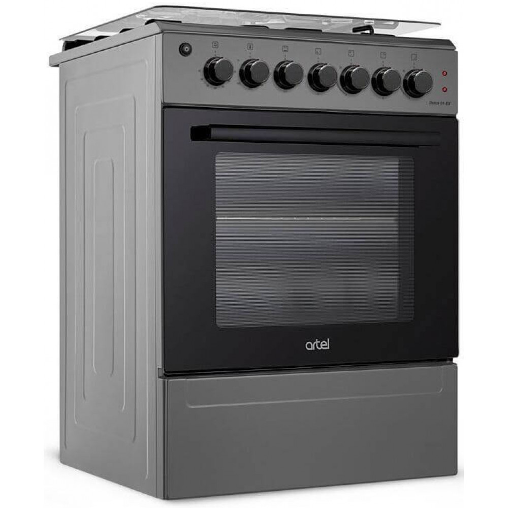 Комбинированная плита ARTEL DOLCE 01-EX серая ГК