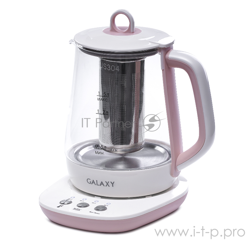 Чайник электрический GALAXY GL0591 (розовый)