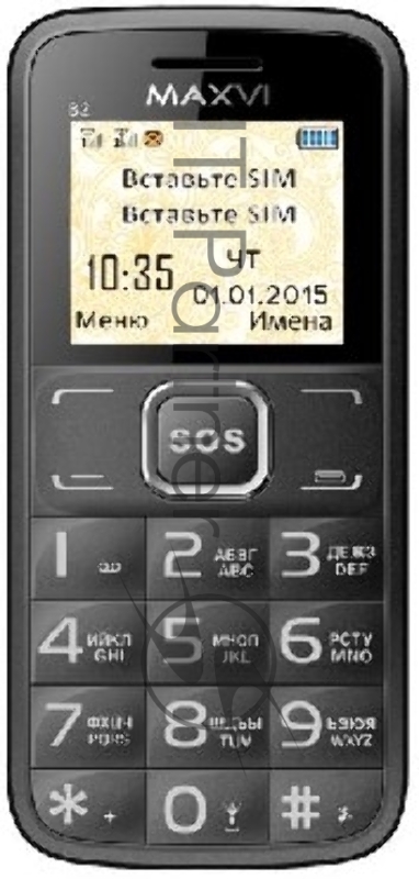 Мобильный телефон MAXVI B2 BLACK(Стандарт GSM 900/1800 Mhz. Поддержка двух сим-карт (Dual SIM). Дисплей 1,77” . Камера 0,3 Mpx. Поддержка карты памяти MicroSD. Видеоплеер/Аудиоплеер/FM -радио/GPRS/WAP.)