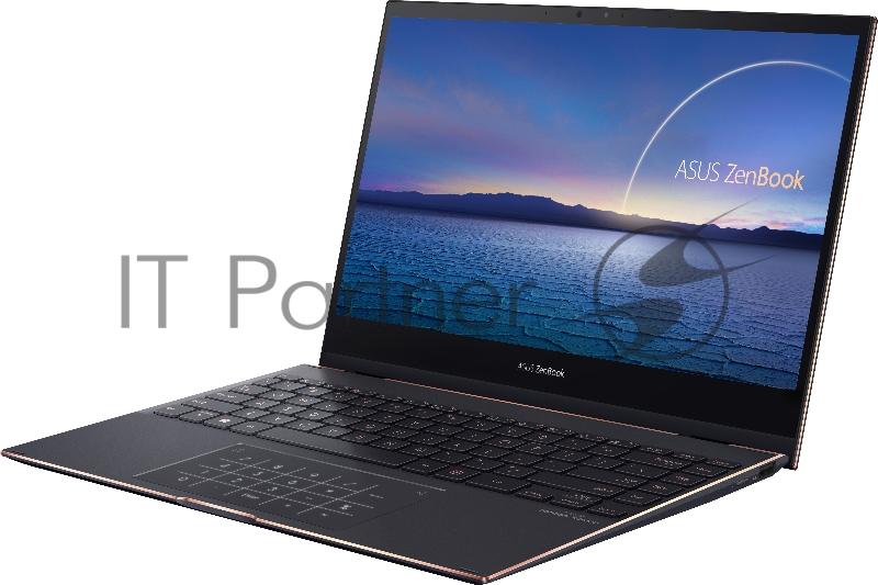 Ноутбук ASUS UX371EA-HL135T Touch+ stylus+cable XMAS 13.3(3840x2160 OLED)/Touch/Intel Core i7 1165G7(2.8Ghz)/16384Mb/1024SSD Iris Plus/Cam/BT/WiFi/war 1y/1.3kg/Jade Black/W10