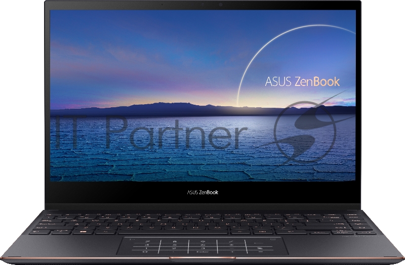 Ноутбук ASUS UX371EA-HL135T Touch+ stylus+cable XMAS 13.3(3840x2160 OLED)/Touch/Intel Core i7 1165G7(2.8Ghz)/16384Mb/1024SSD Iris Plus/Cam/BT/WiFi/war 1y/1.3kg/Jade Black/W10