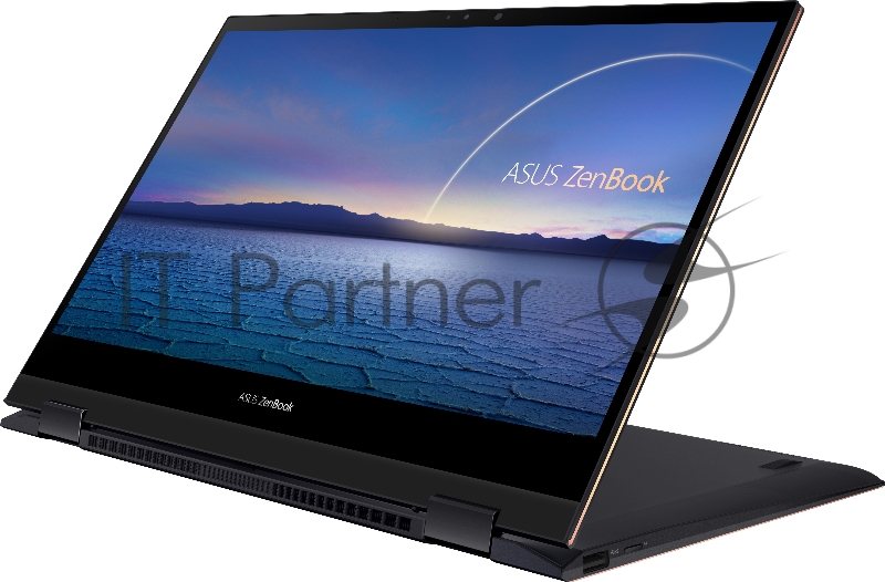 Ноутбук ASUS UX371EA-HL135T Touch+ stylus+cable XMAS 13.3(3840x2160 OLED)/Touch/Intel Core i7 1165G7(2.8Ghz)/16384Mb/1024SSD Iris Plus/Cam/BT/WiFi/war 1y/1.3kg/Jade Black/W10