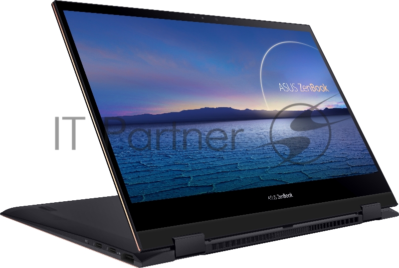 Ноутбук ASUS UX371EA-HL135T Touch+ stylus+cable XMAS 13.3(3840x2160 OLED)/Touch/Intel Core i7 1165G7(2.8Ghz)/16384Mb/1024SSD Iris Plus/Cam/BT/WiFi/war 1y/1.3kg/Jade Black/W10