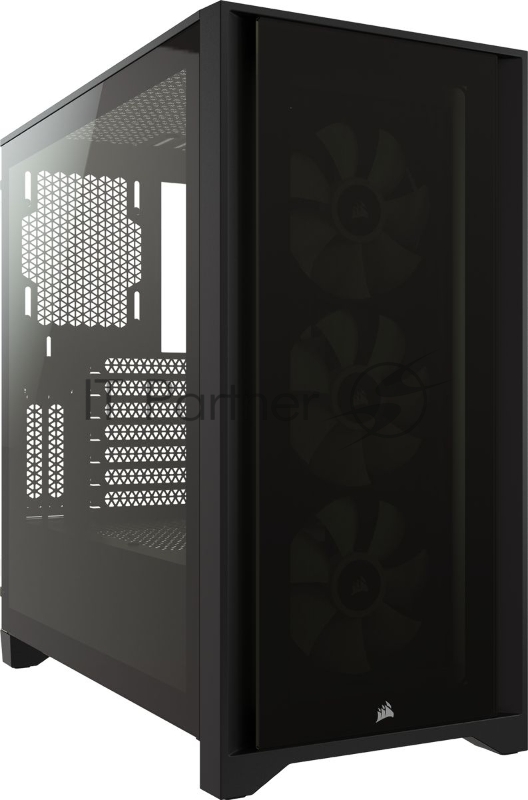 Корпус Corsair iCUE 4000X RGB CC-9011204-WW Tempered Glass Mid-Tower, Black