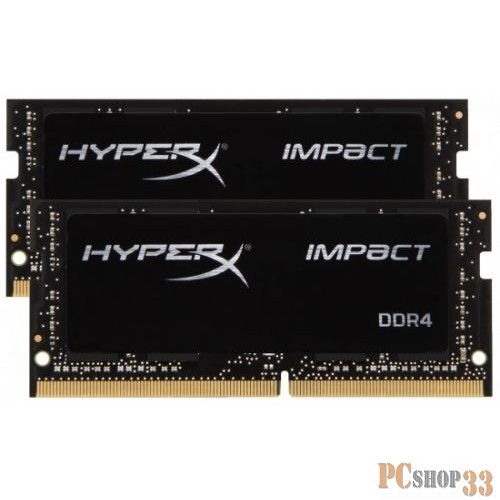 Память оперативная Kingston 32GB 2933MHz DDR4 CL17 SODIMM (Kit of 2) HyperX Impact